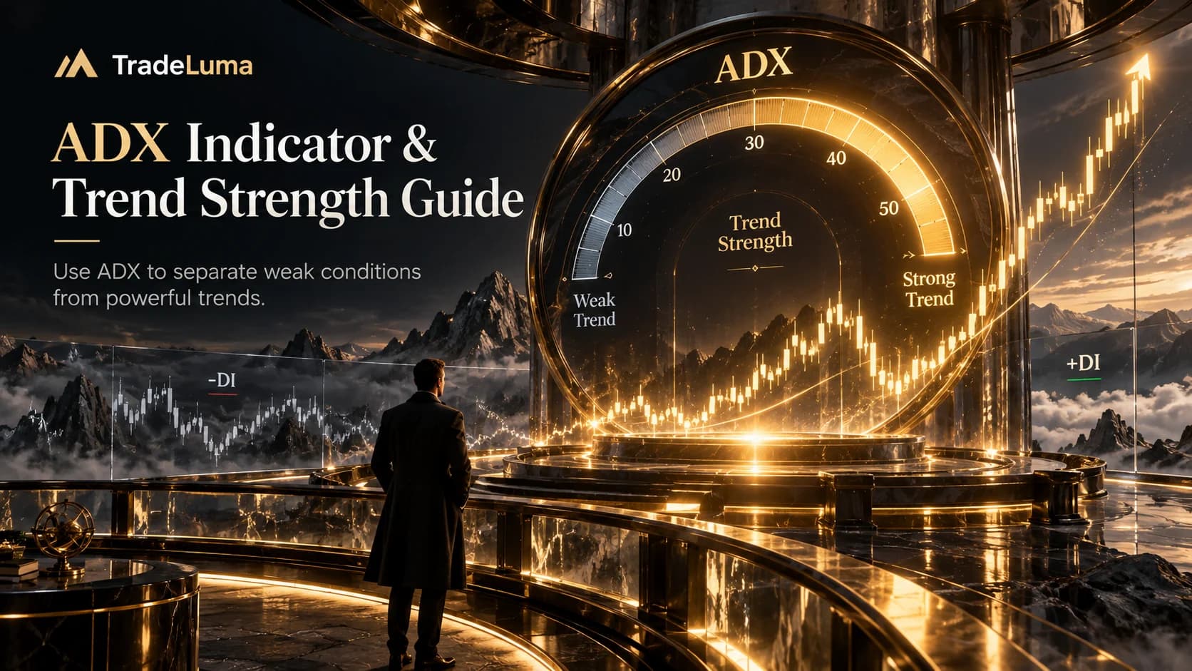 ADX Indicator Explained: How to Measure Trend Strength — Separate trend strength from direction with ADX and directional movement.