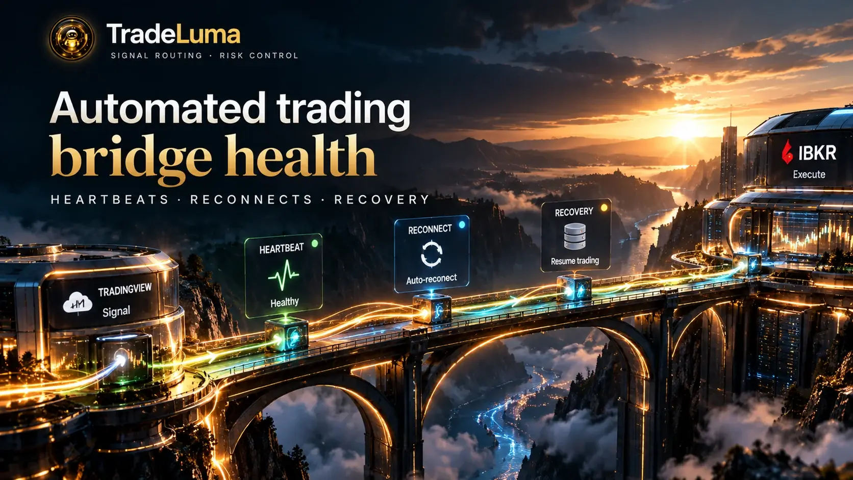 Automated trading bridge health: heartbeats, reconnects, and recovery — Keep heartbeats, broker sessions, reconnects, and recovery visible.