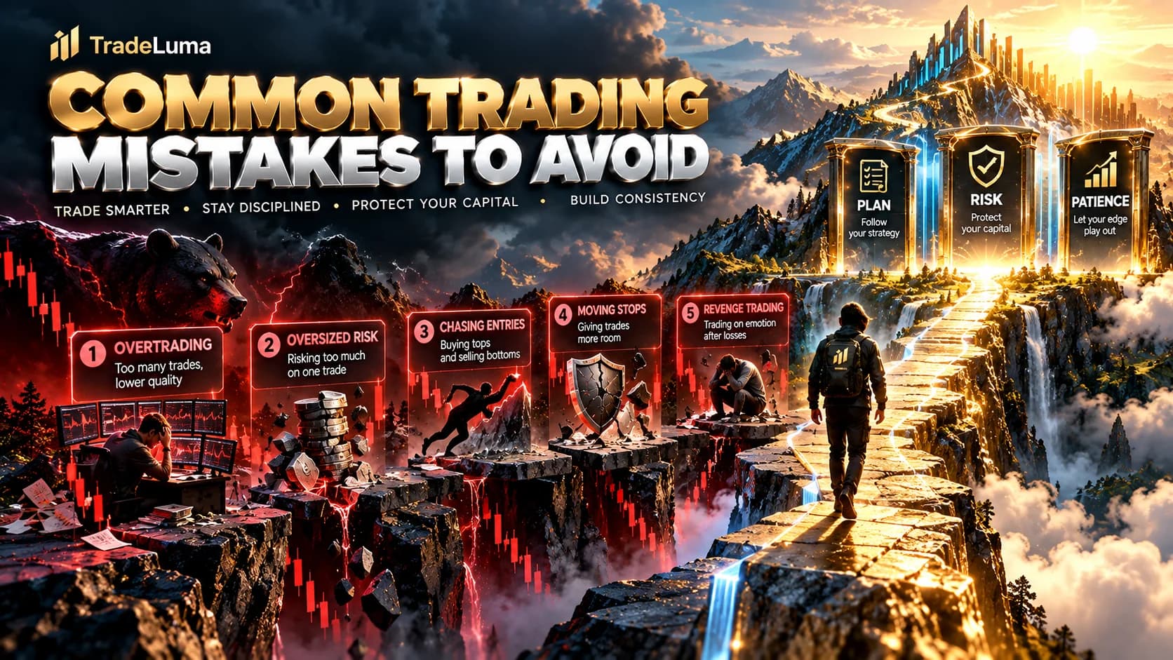 Common Trading Mistakes to Avoid: Risk, Discipline and Execution — Reduce avoidable errors in risk, discipline, testing, and execution.
