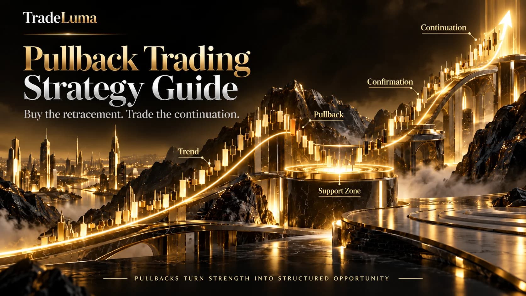 Pullback Trading Strategy Guide: Entries Within an Established Trend — Join established trends after controlled retracements and confirmation.