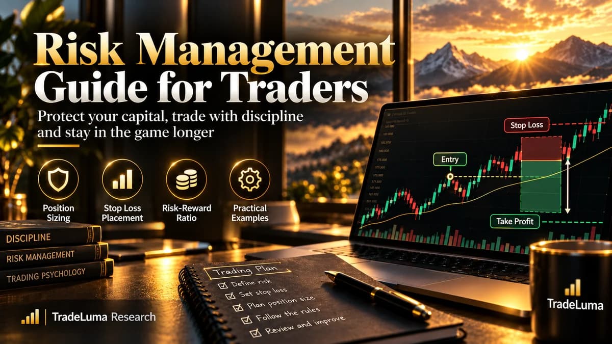 Risk Management in Trading: Position Size, Stops and Drawdown — Control position size, stops, exposure, leverage, losing streaks, and drawdown.