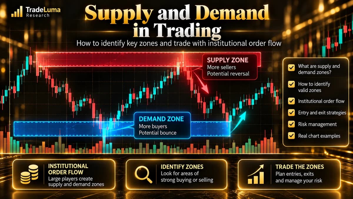 Supply and demand in trading: how traders identify zones of imbalance — Imbalance zones can organise trade ideas, but they still need context and confirmation.