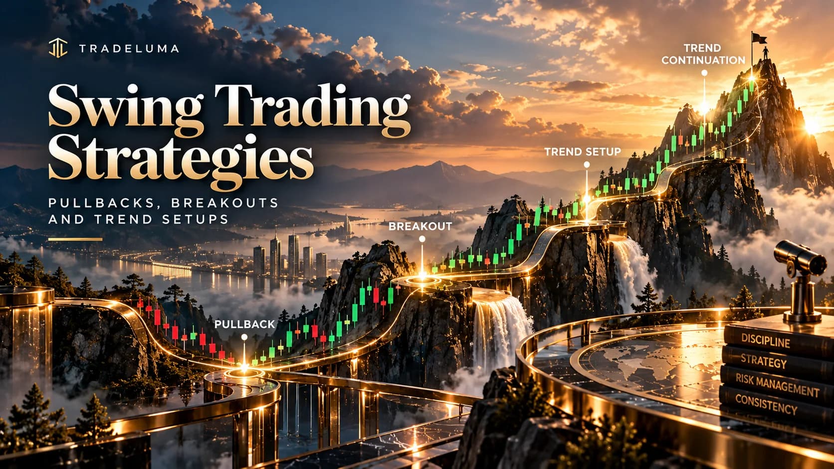 Swing Trading Strategies: Pullbacks, Breakouts and Trend Setups — Build multi-session setups around pullbacks, breakouts, trend structure, and overnight risk.