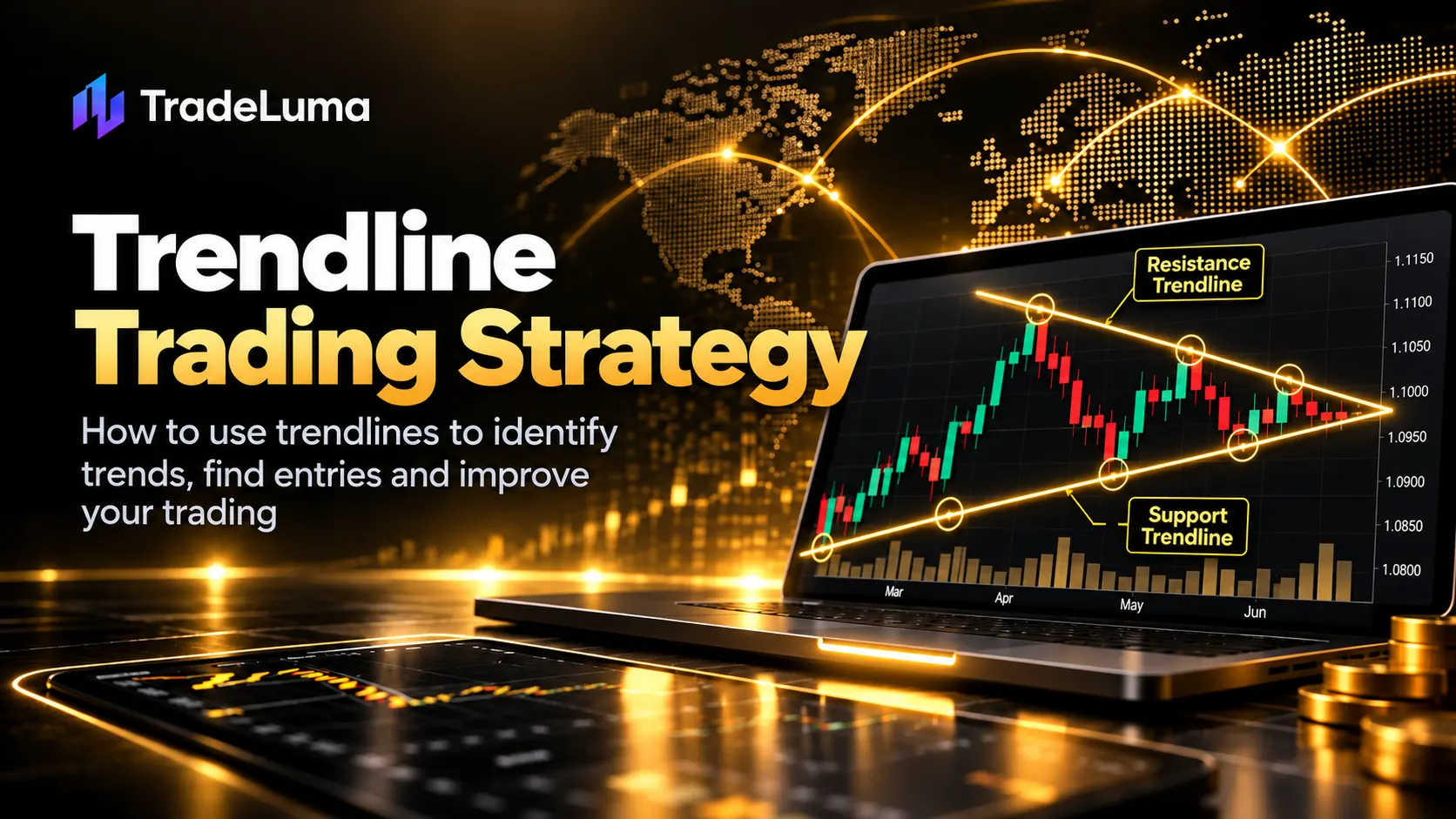 Trendline trading strategy: how traders use diagonal structure on the chart — A trendline is useful when it reflects real structure rather than wishful chart art.