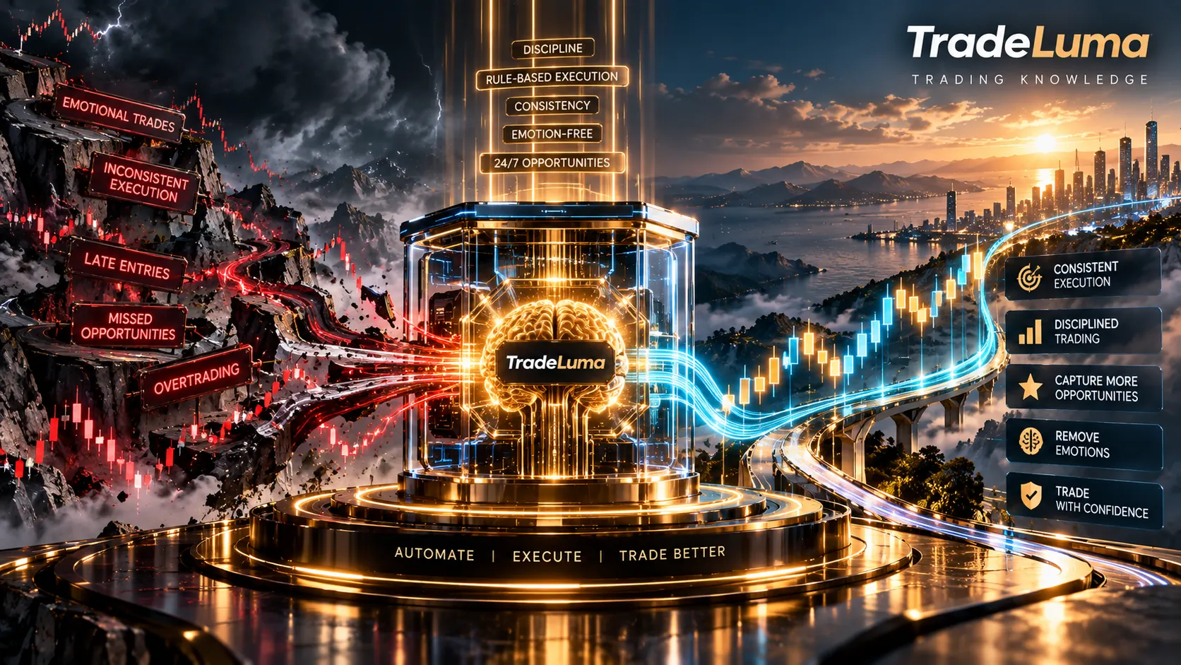 Why automated trading can solve inconsistent execution — Convert a tested trading plan into repeatable controlled execution.